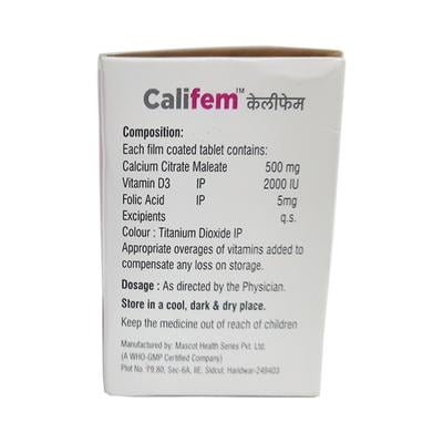 CALIFEM Tablet 10's - Supplements-Cal