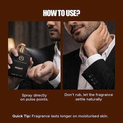 The Man Company Night Perfume Eau De Parfum 50 ml - Men Perfumes (Edt/Edp)