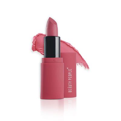 Beauty People Pout - Me - Matte Lipstick - Srose - Pink - 1014 3.8 gm - Lipsticks