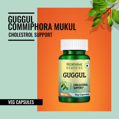 Morpheme Remedies Guggul (Commiphora Mukul) 500mg Extract 60's - Herbal Dietary Supplement