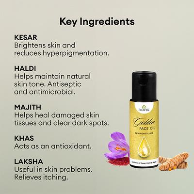 Pravek Golden Face Oil 25 ml - Face Oils