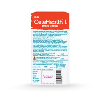 Celehealth Kidz Immuno Plus Gummies - Pink Guava (4 - 12 Yrs) 30's - Kids Nutrition