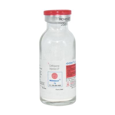 Monocef 2Gm Injection 1's - Bacterial Infections-Cep