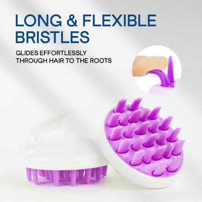 Winston Hair Scalp Massager - White Purple - Massagers