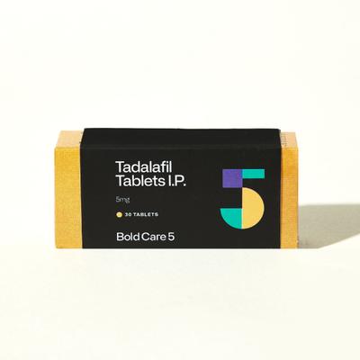 Bold Care Tadalafil (Pack of 30 X 5mg) 1's - Sexual Healthcare