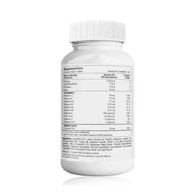 HealthVit Cenvitan Lysine Kids Multivitamin Chewable Tablet 60's - Multi-Vitamins