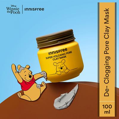 Innisfree Super Volcanic Pore Clay Mask - Pooh 100 ml - Masks & Peels
