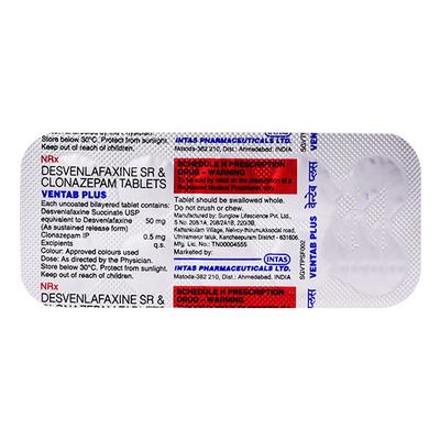 Ventab Plus Tablet 10'S - Anxiety-Anx