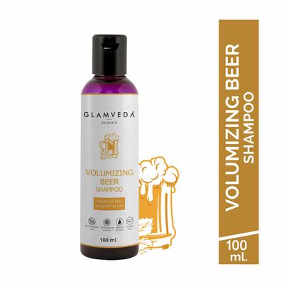 Glamveda Volumizing Beer Shampoo 100 ml - Shampoos