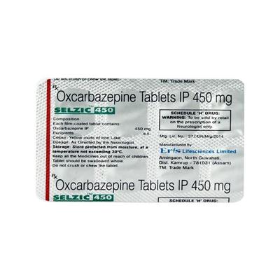 Selzic 450mg Tablet 10'S - Epilepsy/Convulsion-Ant