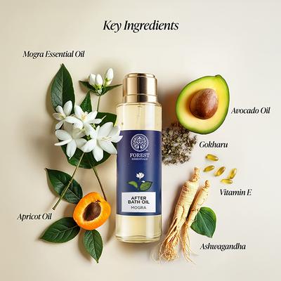 Forest Essentials After Bath Oil Mogra 50 ml - Massage Oils