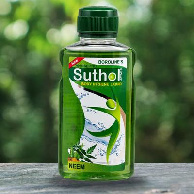 Boroline's Antiseptic Suthol Active Body Hygiene Liquid - Neem 100 ml - Wound/Burns