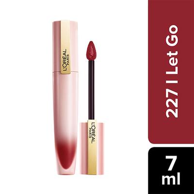 L'Oreal Paris Chiffon Signature Liquid Lipstick, 227 Let Go 7 ml - Liquid Lipsticks