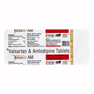 VALSATOR AM Tablet 10's - Hypertension-Ang
