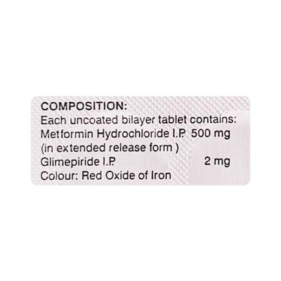 Gluconorm G 2mg Tablet 15'S - Diabetes-Ant