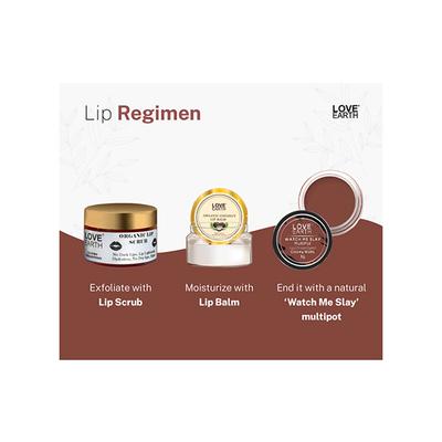 Love Earth Lip & Cheek Tint Multipot-Watch Me Slay with Richness Of Essential Oils 8 gm - Blushes