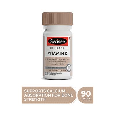 Swisse Ultiboost Vitamin D Bone & Muscle Health Tablets 90's - Vital Health