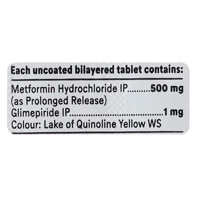METSMALL G 1 Tablet 15's - Diabetes-Ant