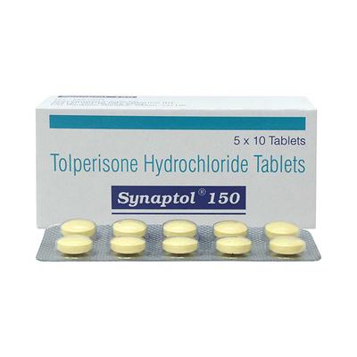 Synaptol 150mg Tablet 10'S - Muscle Cramps/Spasticity-Mus