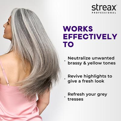 Streax Professional Yellow Deleted! Purple Shampoo 300 ml - Shampoos