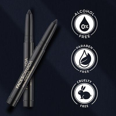 Faces Canada Ultime Pro HD Deep Black One Stroke Kajal, 1.4gm - Kajal & Kohls