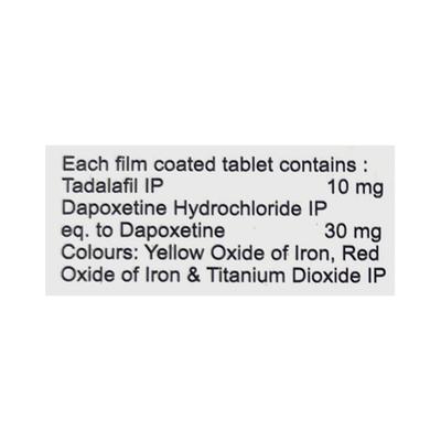 MEGALIS D Tablet 4's - Impotence/Erectile Dysfunction (Ed)