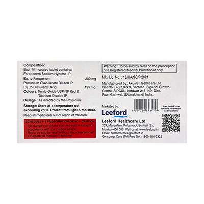 FAROSPECT CV Tablet 6's - Bacterial Infections-OBL