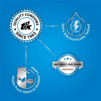 Skore Vanilla Scented with additional Lubrication Condoms - Blues 10's - Plain/Flavoured Condoms