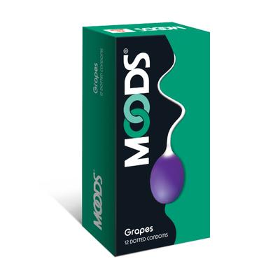 Moods Condoms - Grapes 12's - Plain/Flavoured Condoms