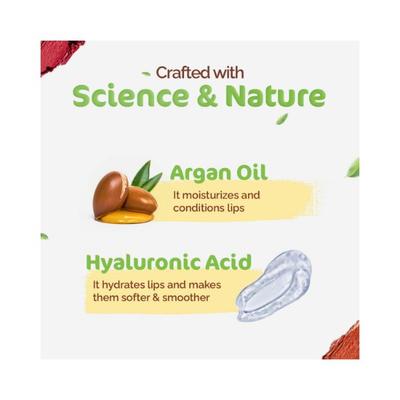 Mamaearth HydraMatte Crayon Transferproof Lipstick with Argan Oil & Hyaluronic Acid 05 Cappuccino Brown 2.4 gm - Lipsticks