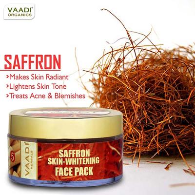 Saffron Skin-Whitening Face Pack 70 gm - Face Packs