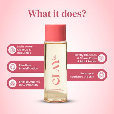 Clayco Zero-Residue Tsubaki Cleansing Oil 100 ml - Make Up Removers