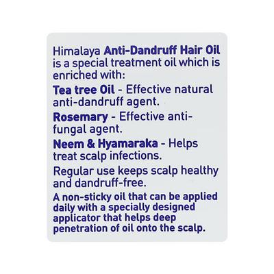 Himalaya Anti-Dandruff Hair Oil With Tea Tree Rosemary 200 ml - Hair Oils