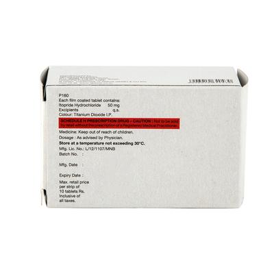 Ganaton 50mg Tablet 10'S - Gastro Intestinal Motility Disorders-GIT