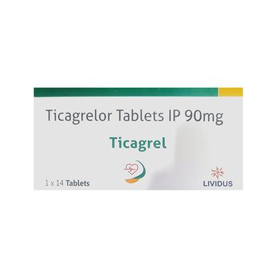 TICAGREL Tablet 14's - Blood Clot-Ant