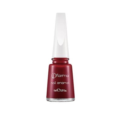 Flormar Nail Enamel 228 Bordeaux Red 11 ml - Nail Polish