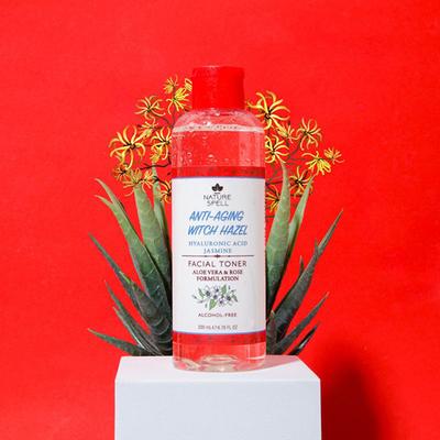 Nature Spell Hyaluronic Acid and Witch Hazel Anti Aging Face Toner 200 ml - Face Mists