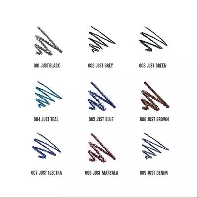 Colorbar Just Smoky Kajal -Just Black 001 1.2gm - Eyeliners