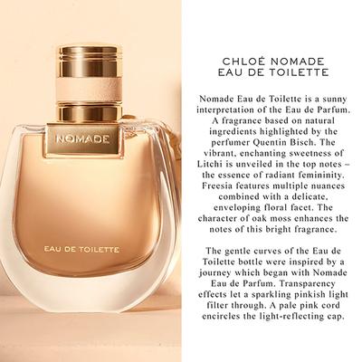Chloe Nomade Eau de Toilette 75 ml - Women Perfumes (Edt/Edp)