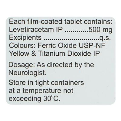 Epictal 500mg Tablet 10'S - Epilepsy/Convulsion-Ant