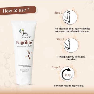 Fixderma Nigrilite Cream 100 gm - Creams/Oils/Lotions