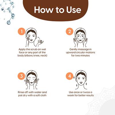 Matra Arabica Coffee Scrub for Face and Body for Tan Removal and Blackheads Exfoliating Scrub - All Skin Types 100 gm - Face Scrubs