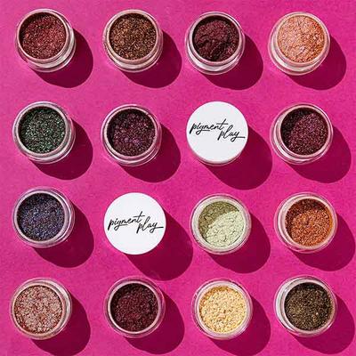 Pigment Play Iridescent Loose Pigment Powder - Lucky Green 2 gm - Loose Powder