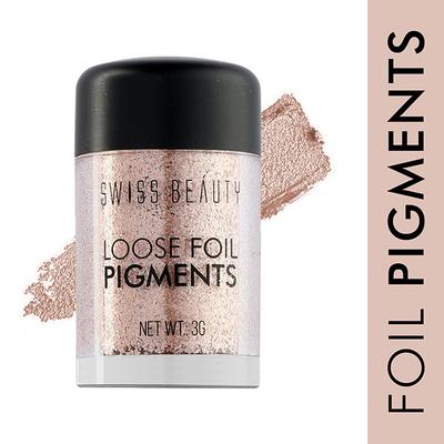 Swiss Beauty Loose Foil Pigments Eyeshadow - (Shade-7) 3 gm - Eyeshadow, Bases & Primers