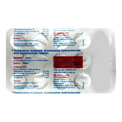 ASCORIL + Tablet 15's - Cough And Cold-Cou