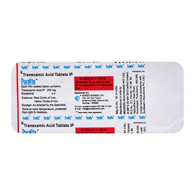 PURELITE 250mg Tablet 10's - Bleeding Disorders-Hae