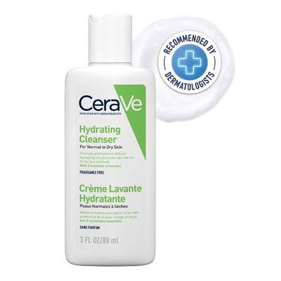 CeraVe Hydrating Cleanser For Normal To Dry Skin 88 ml - Face Wash & Cleansers