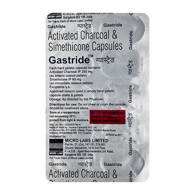 GASTRIDE Capsule 10's - Digestion-Dig