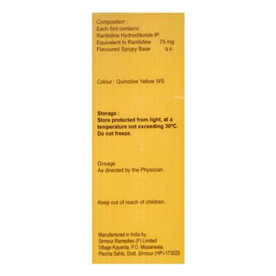 Ranidom PD Peppermint Flavour Syrup 100ml - Ulcer/Reflux/Flatulence-Aaa