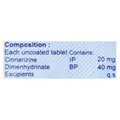 DIZNOR PLUS Tablet 10's - Vertigo-Ant